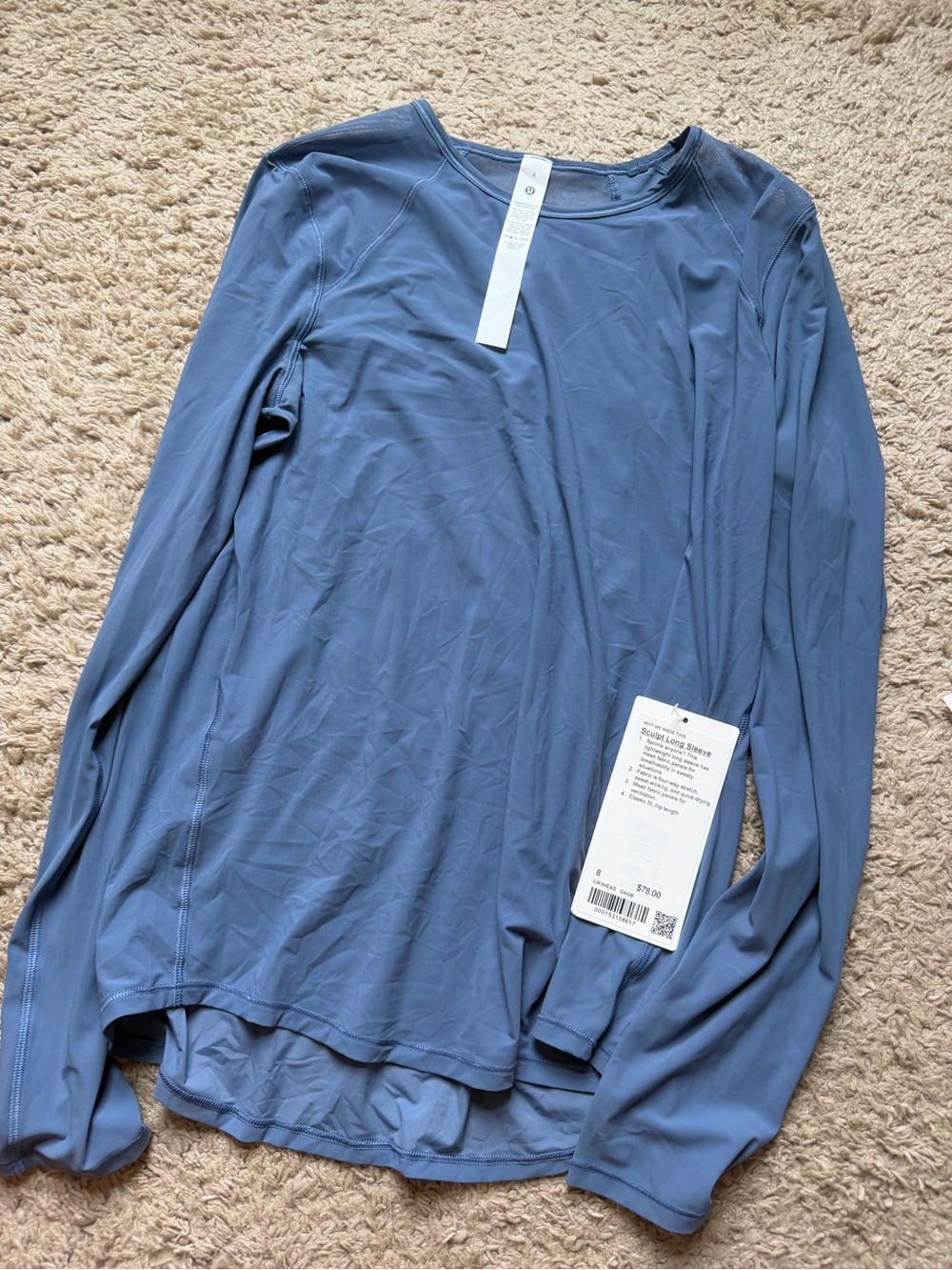 Lululemon Sculpt Long Sleeve - NWT